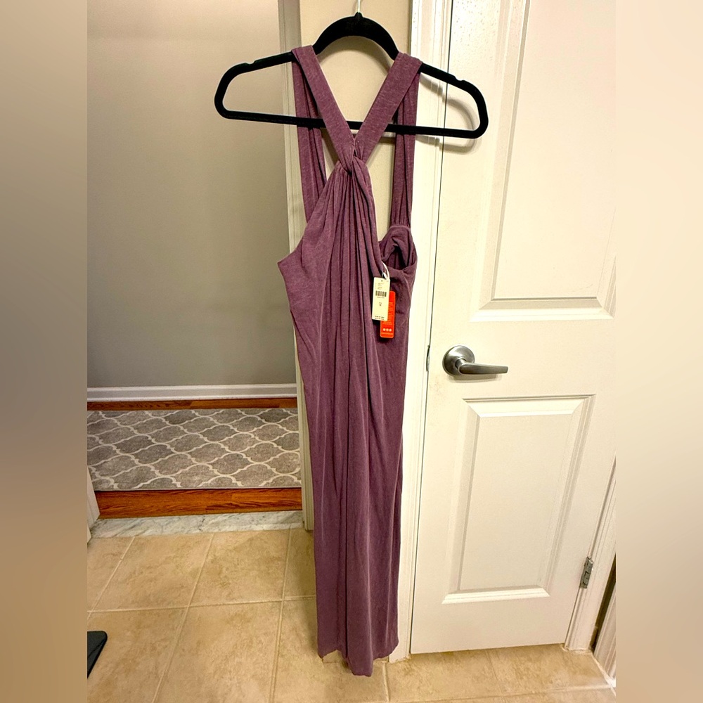 *NEW WITH TAGS* Anthropologie Sundry Keyhole Midi Dress